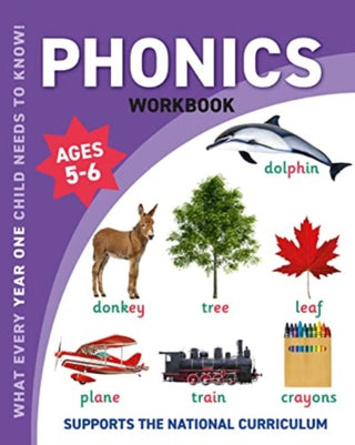 Cover image for 9781839238925 - Phonics Workbook