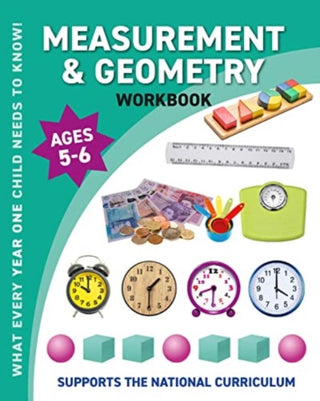 Cover image for 9781839238963 - Measurement & Geometry Workbook