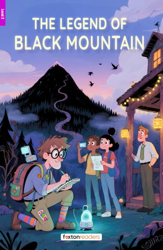 Cover image for 9781839250408 - The Legend of Black Mountain - Foxton Reader Level-2 (600 Headwords A2/B1) with free online AUDIO