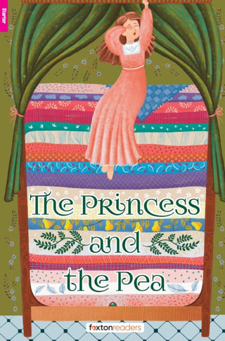 Cover image for 9781839251436 - The Princess and the Pea - Foxton Reader Starter Level (300 Headwords A1) with free online AUDIO