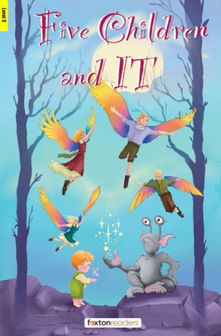 Cover image for 9781839251559 - Five Children and It - Foxton Reader Level-3 (900 Headwords B1) with free online AUDIO