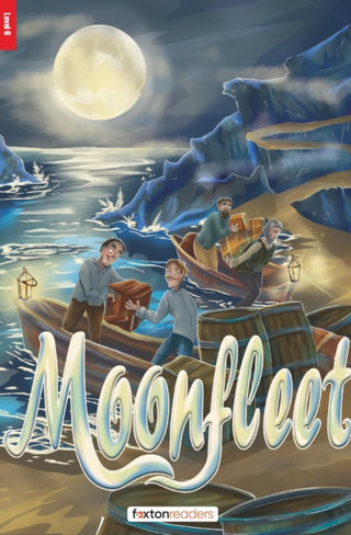 Cover image for 9781839251740 - Moonfleet - Foxton Reader Level-6 (2300 Headwords B2/C1) with free online AUDIO