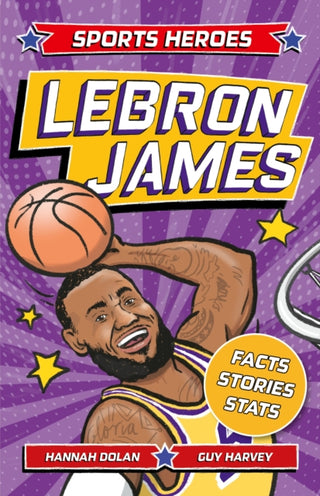 Cover image for 9781839352300 - Sports Heroes: LeBron James