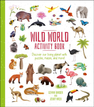 Cover image for 9781839407253 - Wild World Activity Book