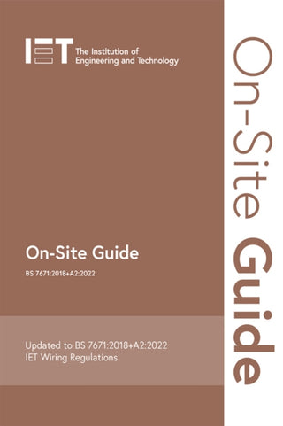 Cover image for 9781839532276 - On-Site Guide (BS 7671:2018+A2:2022)