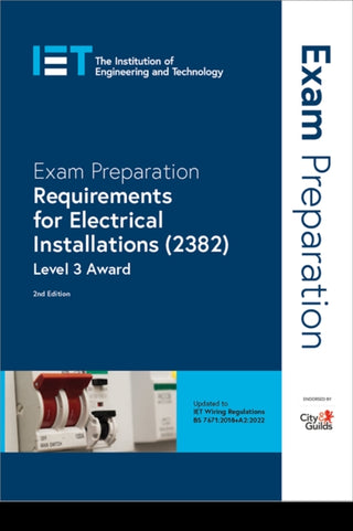 Cover image for 9781839539145 - Exam Preparation: Requirements for Electrical Installations (2382)