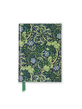 Cover image for 9781839648571 - William Morris: Seaweed (Foiled Pocket Journal)