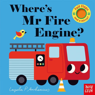 Cover image for 9781839940668 - Where's Mr Fire Engine?
