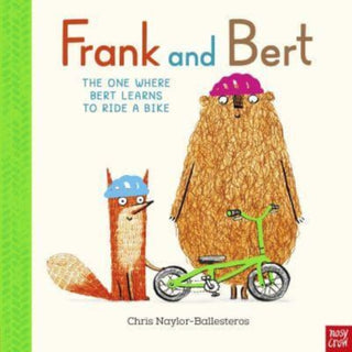 Cover image for 9781839942006 - Frank and Bert: The One Where Bert Learns to Ride a Bike
