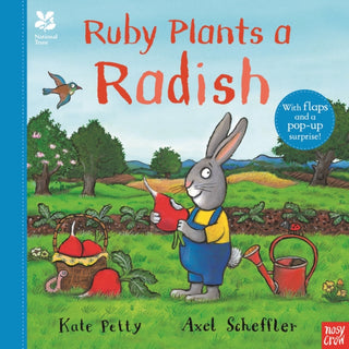 Cover image for 9781839945106 - National Trust: Ruby Plants a Radish