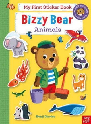 Cover image for 9781839948077 - Bizzy Bear: My First Sticker Book Animals