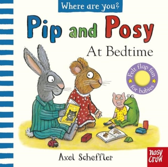 Cover image for 9781839948114 - Pip and Posy, Where Are You? At Bedtime (A Felt Flaps Book)