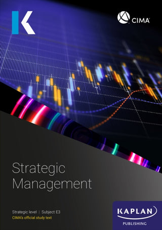 Cover image for 9781839967788 - E3 STRATEGIC MANAGEMENT - STUDY TEXT