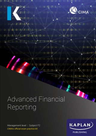 Cover image for 9781839967894 - F2 ADVANCED FINANCIAL REPORTING - EXAM PRACTICE KIT