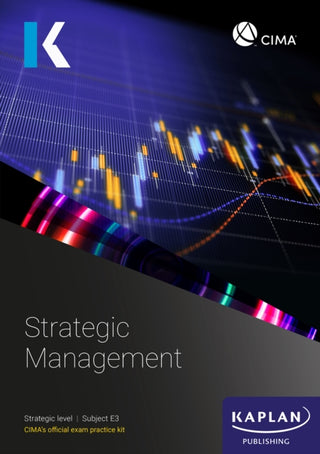 Cover image for 9781839967900 - E3 STRATEGIC MANAGEMENT - EXAM KIT