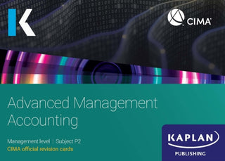 Cover image for 9781839967979 - P2 ADVANCED MANAGEMENT ACCOUNTING - REVISION CARDS