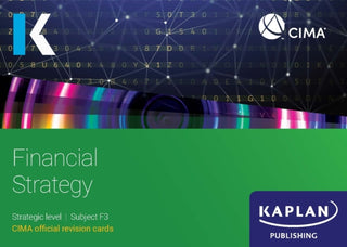Supplemental image for 9781839968013 - F3 FINANCIAL STRATEGY - REVISION CARDS
