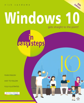 Supplemental image for 9781840788921 - Windows 10 in easy steps