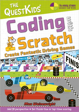 Cover image for 9781840789560 - Coding with Scratch - Create Fantastic Driving Games