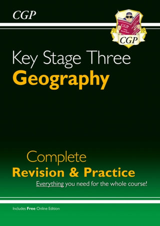 Cover image for 9781841463926 - KS3 Geography Complete Revision & Practice (with Online Edition)