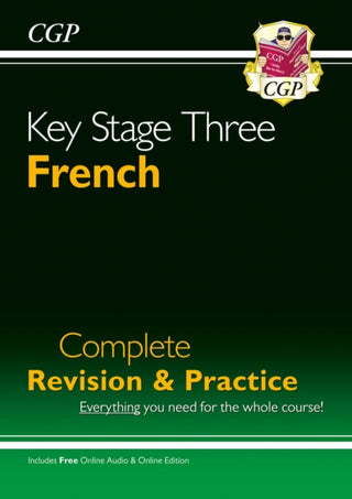 Cover image for 9781841464367 - KS3 French Complete Revision & Practice (with Free Online Edition & Audio)