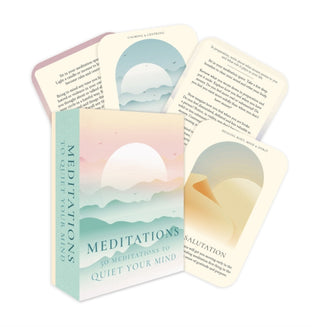 Cover image for 9781841816463 - Meditations: A card deck