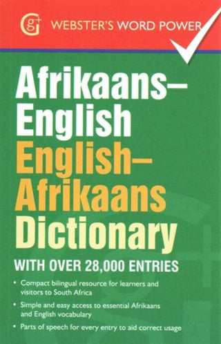 Cover image for 9781842058008 - Afrikaans-English, English-Afrikaans Dictionary
