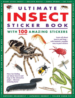 Supplemental image for 9781843229476 - Ultimate Insect Sticker Book