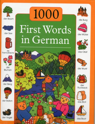 Cover image for 9781843229582 - 1000 First Words in German