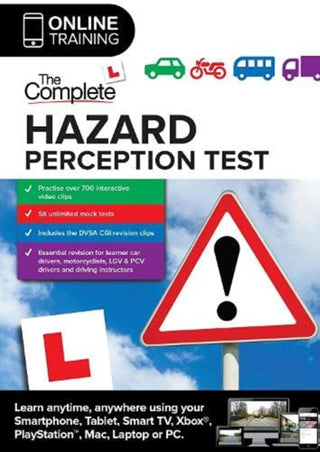 Cover image for 9781843265139 - The Complete Hazard Perception Test (Online Subscription)
