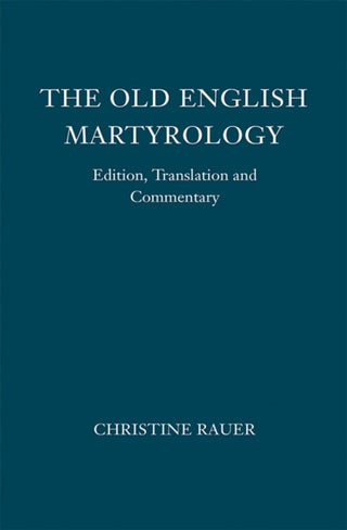 Cover image for 9781843844310 - The Old English Martyrology