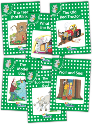 Cover image for 9781844140084 - Jolly Phonics Readers, Inky & Friends, Level 3