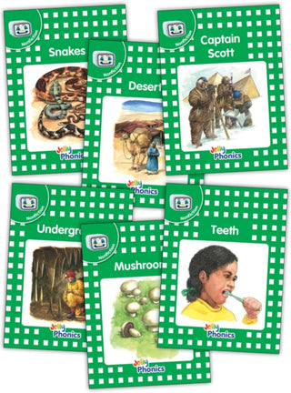 Cover image for 9781844140220 - Jolly Phonics Readers, Nonfiction, Level 3