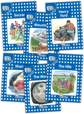 Cover image for 9781844140688 - Jolly Phonics Readers, Nonfiction, Level 4