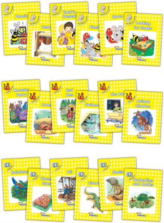 Supplemental image for 9781844140916 - Jolly Phonics Readers, Complete Set Level 2