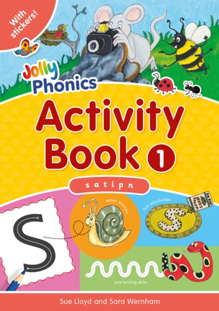 Cover image for 9781844141531 - Jolly Phonics Activity Book 1