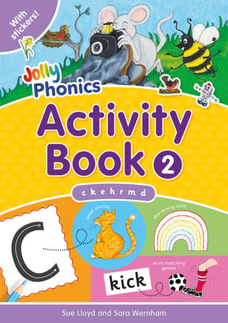 Cover image for 9781844141548 - Jolly Phonics Activity Book 2