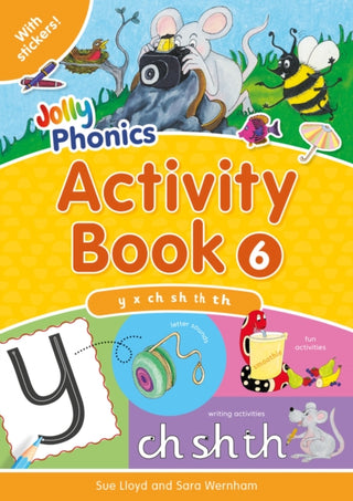 Cover image for 9781844141586 - Jolly Phonics Activity Book 6