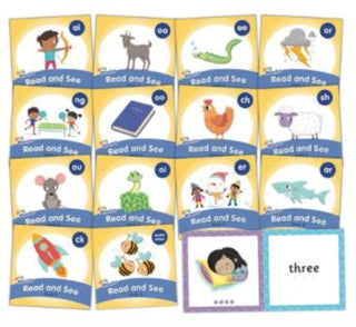 Cover image for 9781844142453 - Jolly Phonics Read and See, Pack 2