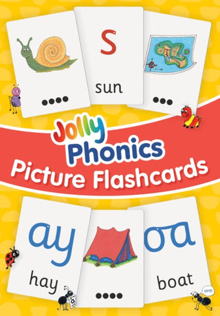 Cover image for 9781844144334 - Jolly Phonics Picture Flash Cards
