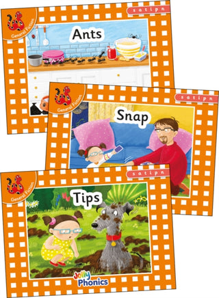 Cover image for 9781844145744 - Jolly Phonics Orange Level Readers Set 1