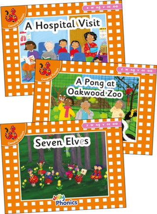 Cover image for 9781844145782 - Jolly Phonics Orange Level Readers Set 5