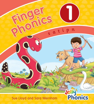 Cover image for 9781844146437 - Finger Phonics Book 1