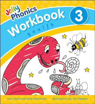 Cover image for 9781844146536 - Jolly Phonics Workbook 3