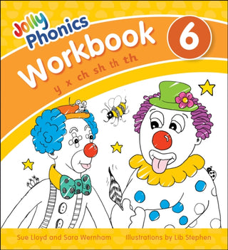 Cover image for 9781844146567 - Jolly Phonics Workbook 6