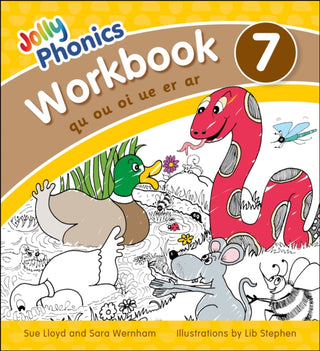 Cover image for 9781844146574 - Jolly Phonics Workbook 7
