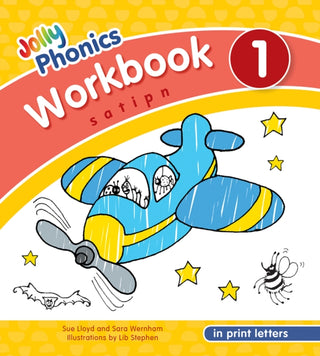 Cover image for 9781844146758 - Jolly Phonics Workbook 1