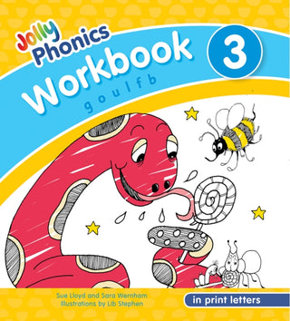 Cover image for 9781844146772 - Jolly Phonics Workbook 3
