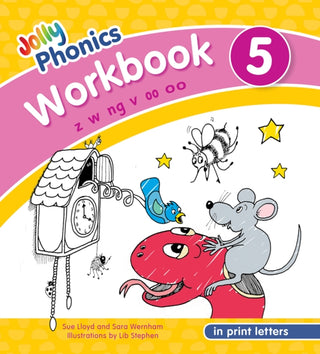 Cover image for 9781844146796 - Jolly Phonics Workbook 5