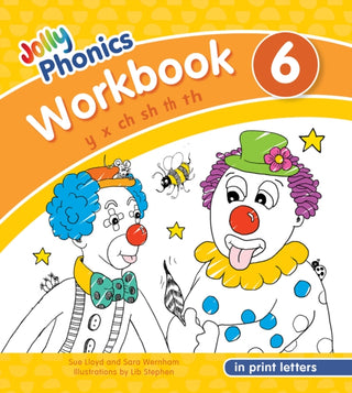 Cover image for 9781844146802 - Jolly Phonics Workbook 6